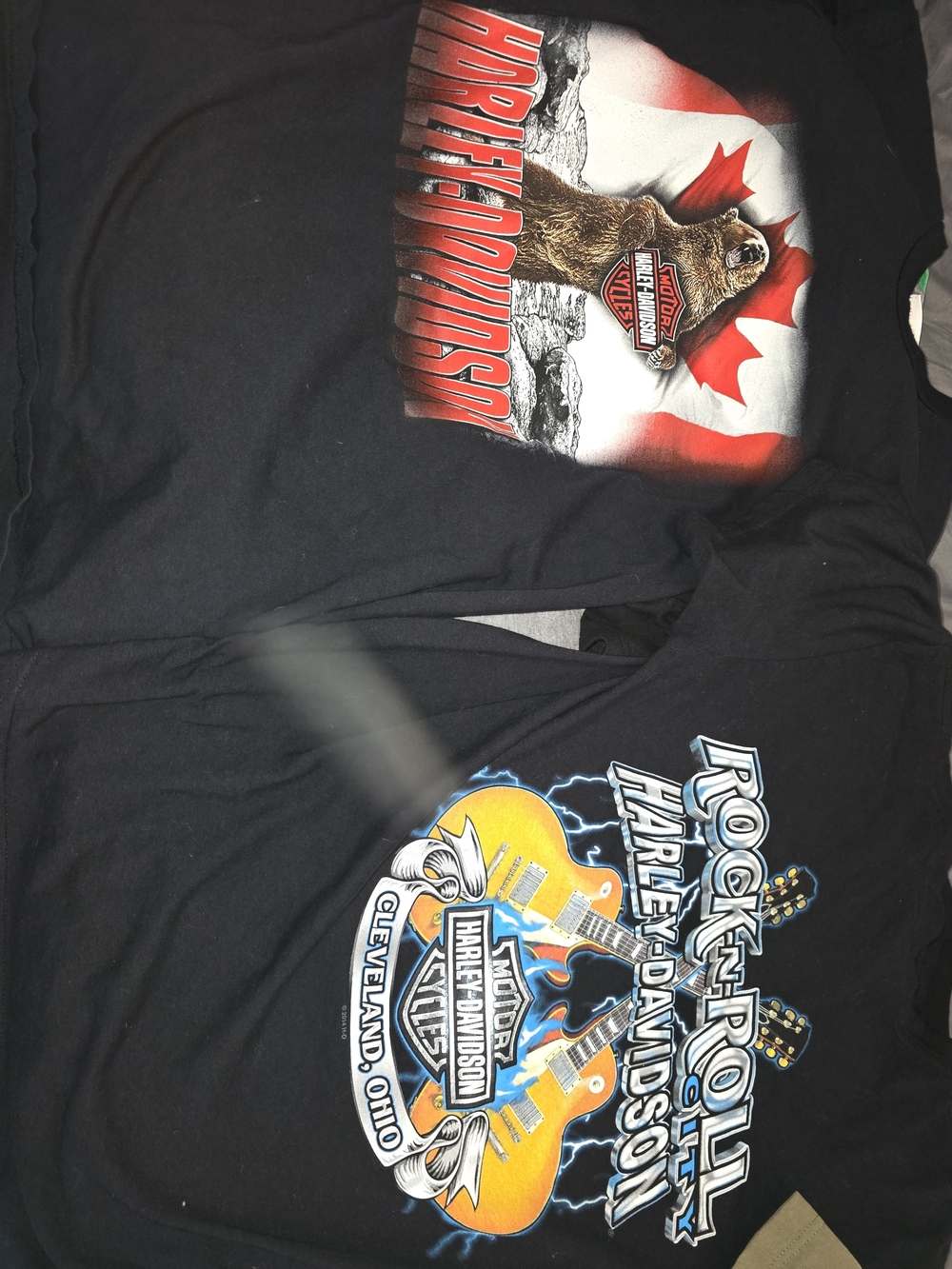 Harley Graphic Tees (LOT 13 SHIRTS) MENS LARGE - Picture 7 of 9